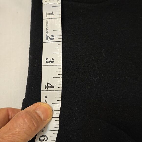 AK Anne Klein black wool peacoat- size small - Picture 13 of 13